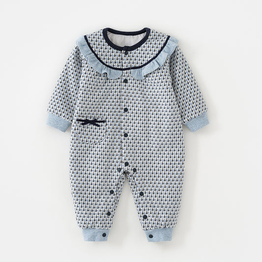 Baby cotton jumpsuit