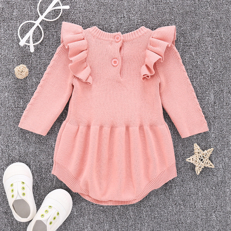 Baby cotton romper